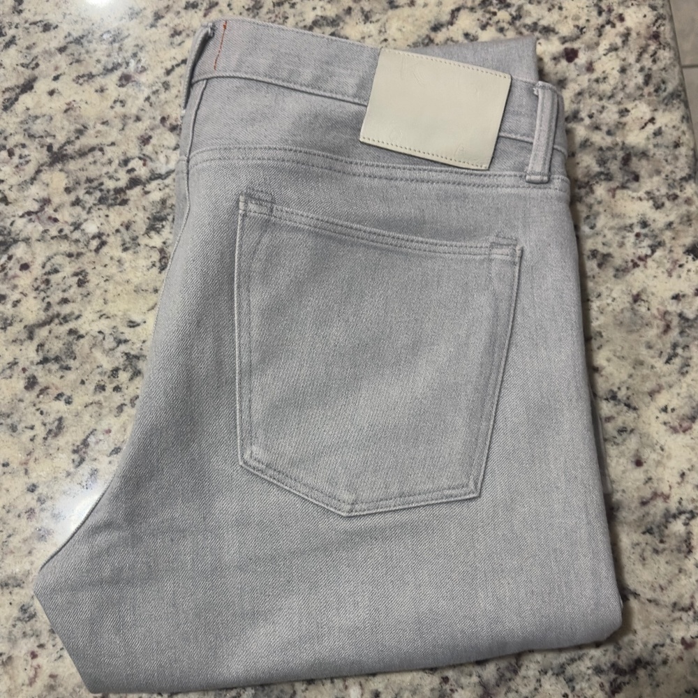 Kato The Pen Slim - Silver Gray Raw 14oz Selvedge Size 36